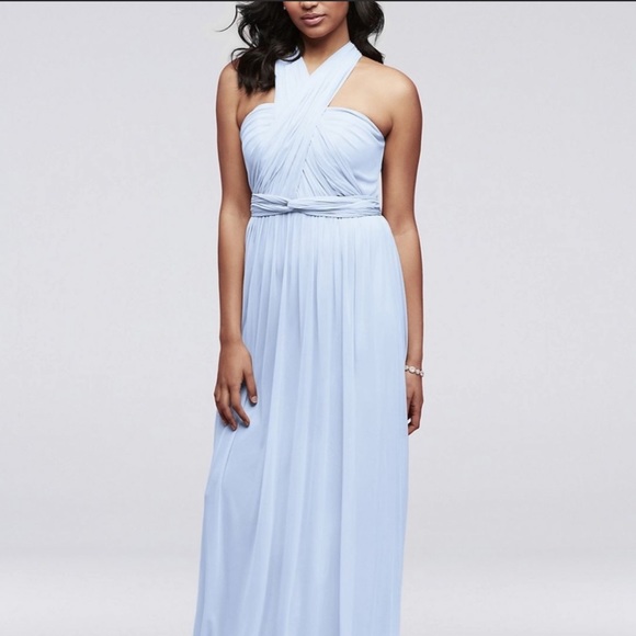 David's Bridal Dresses & Skirts - NWT David’s Bridal Style-Your-Way Convertible Ice Blue Bridesmaids Dress